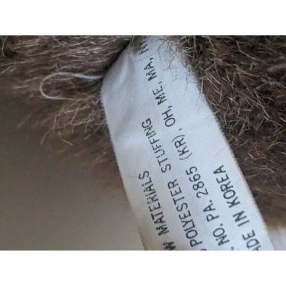 Vintage Golden Bear company  brown bear plush  stuffed animal toy  15" - Picture 10 of 10